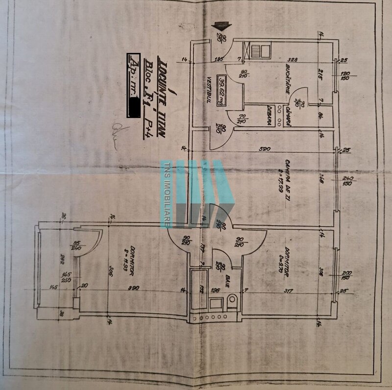 Titan, Ozana, Metrou 10 minute, apartament 3 Camere,