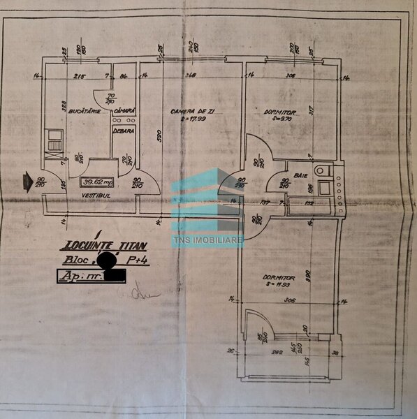 Titan, Ozana, Metrou 10 minute, apartament 3 Camere,